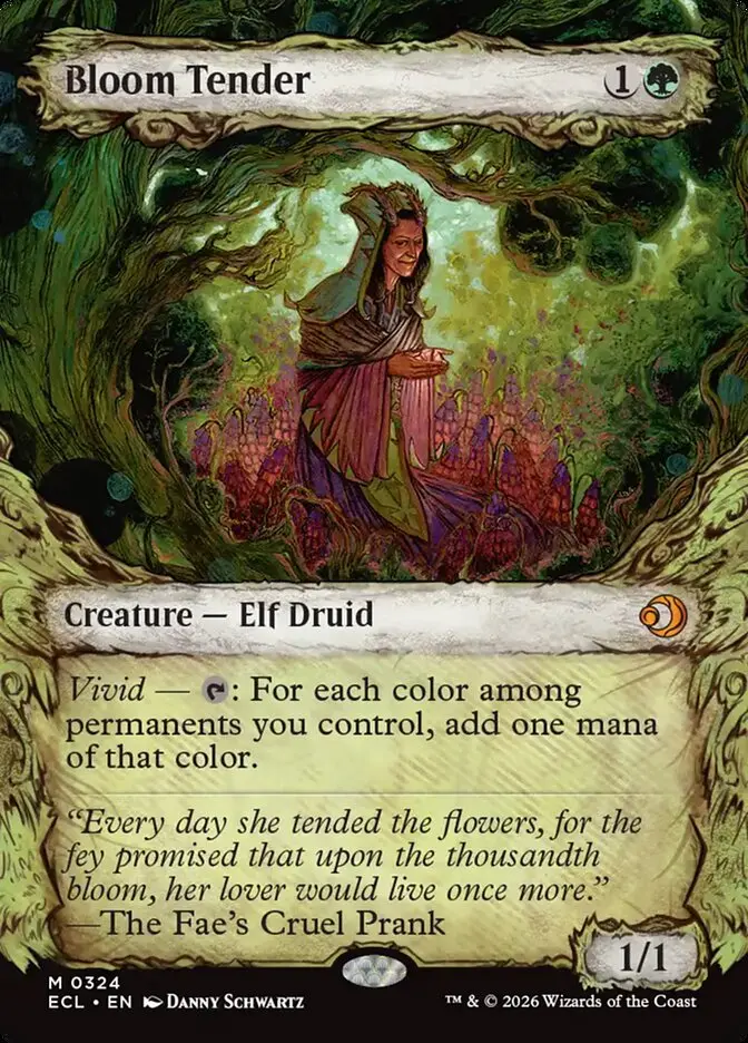 Bloom Tender Fable Frame Lorwyn Eclipsed #324