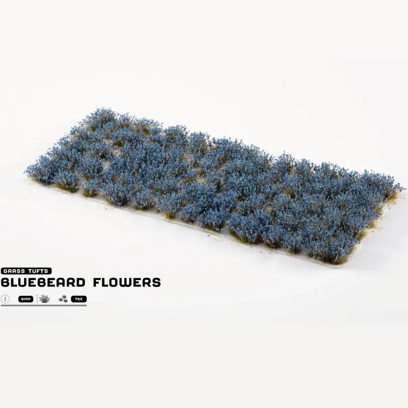 Bluebeard Flowers - Gamers Grass
