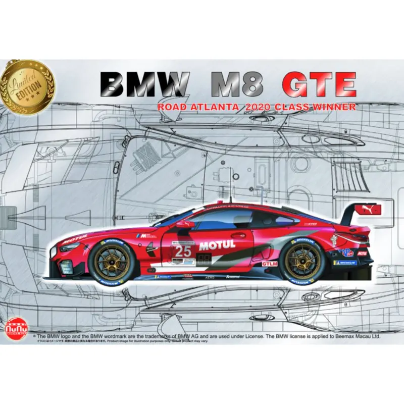 BMW M8 GTE '20 Road Atlanta Class Winner