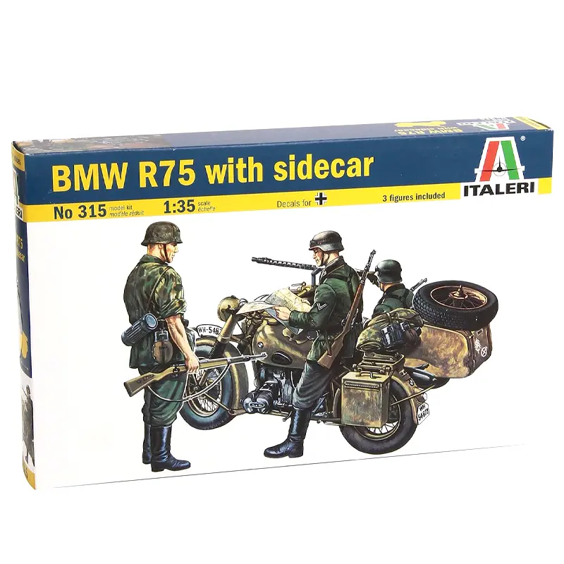 BMW R75 With Sidecar - Italeri 1/35 Scale Model