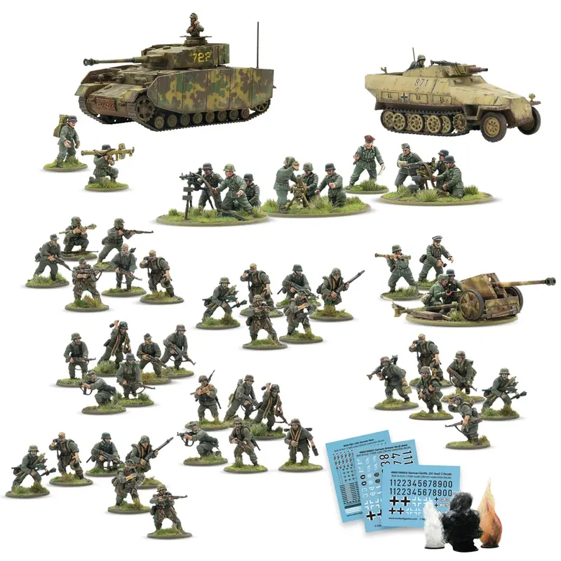 Bolt Action Cross of Iron German Grenadiers Starter Army