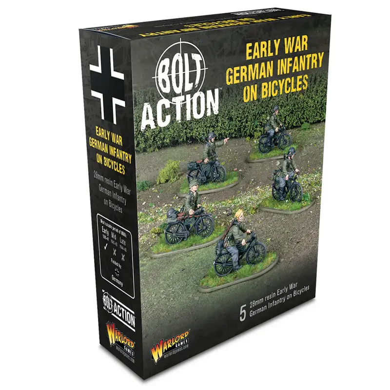 Bolt Action Early War German Infantry on Bicycles
