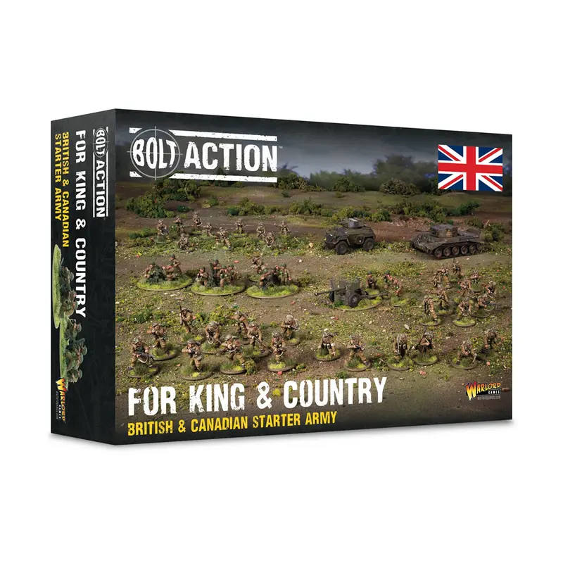 Bolt Action For King & Country British Canadian Starter Army