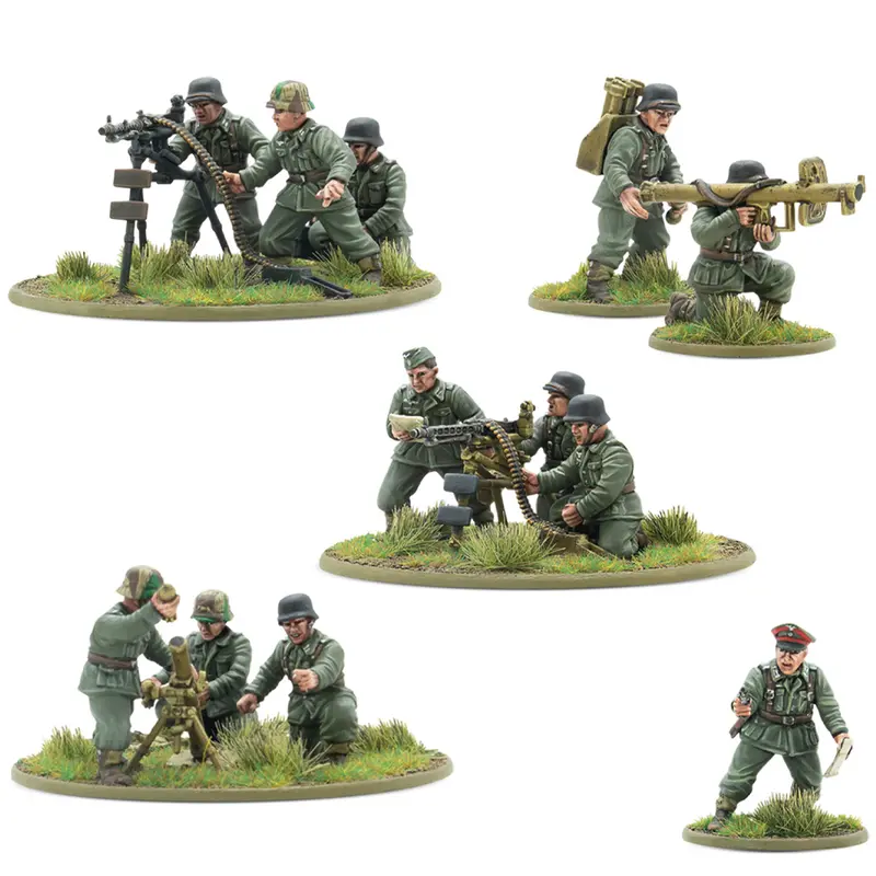 Bolt Action German Heavy Weapons Platoon