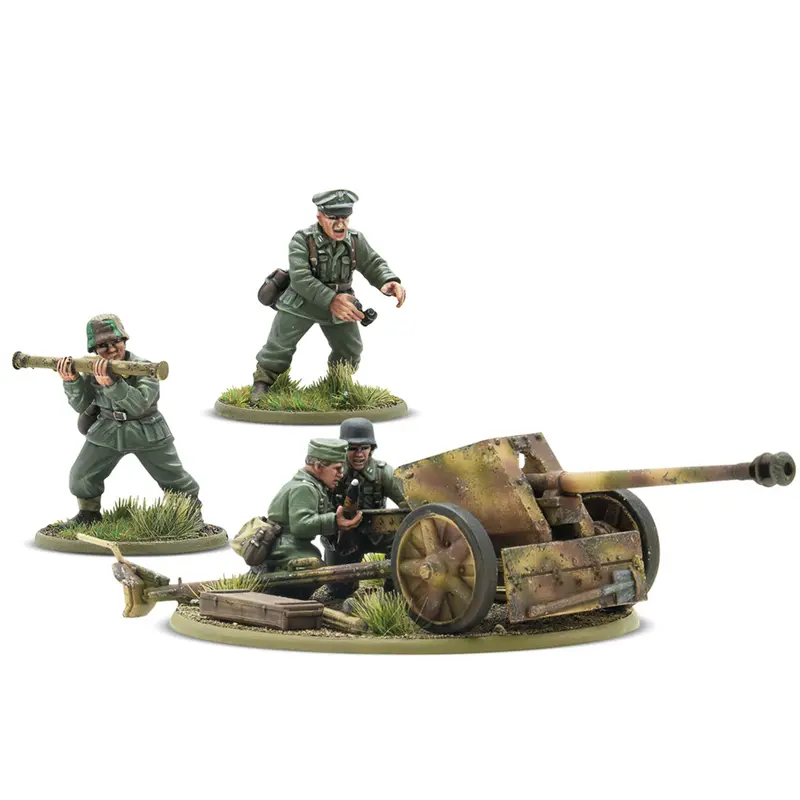 Bolt Action German Pak 40 Anti-Tank Gun
