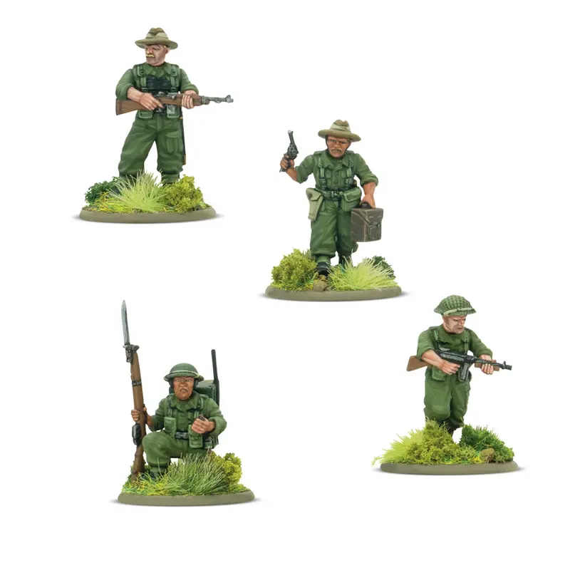 Bolt Action Gurkha HQ - Blister
