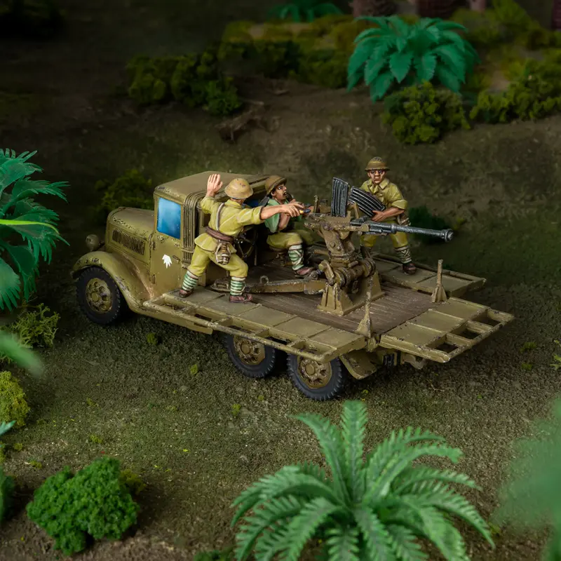 Bolt Action Isuzu Type 98 AA Machine Cannon Carrier