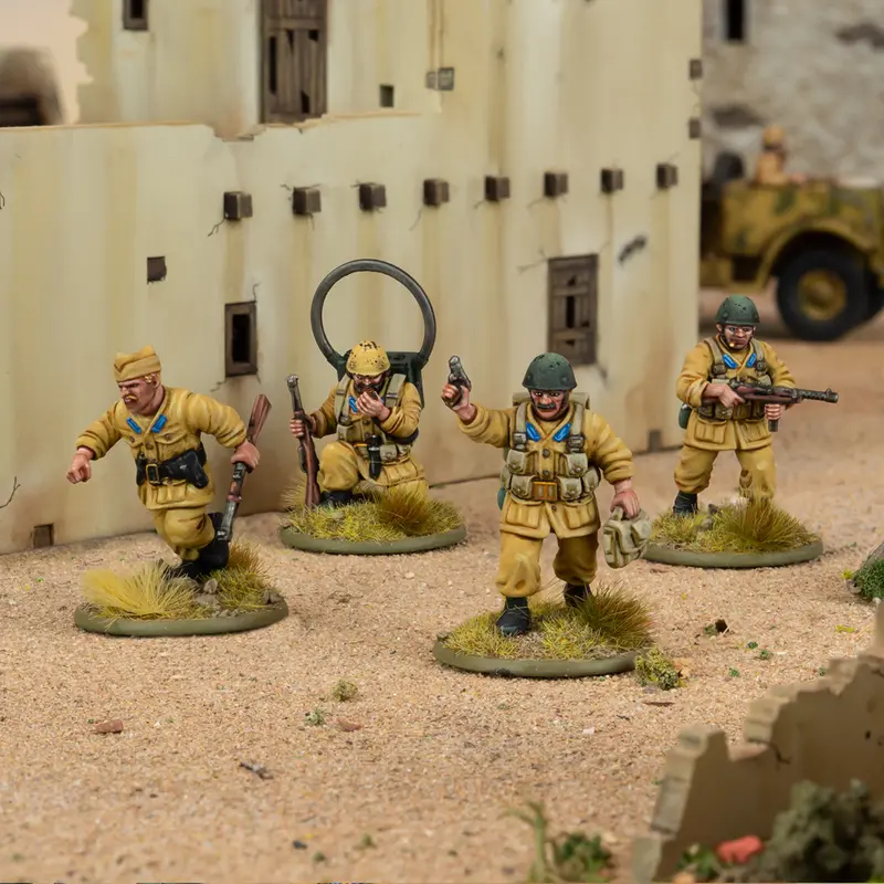 Bolt Action Italian Paracadutisti HQ - Blister