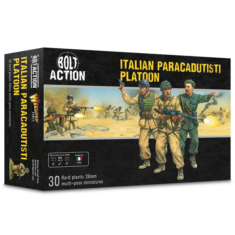 Bolt Action Italian Paracadutisti Platoon