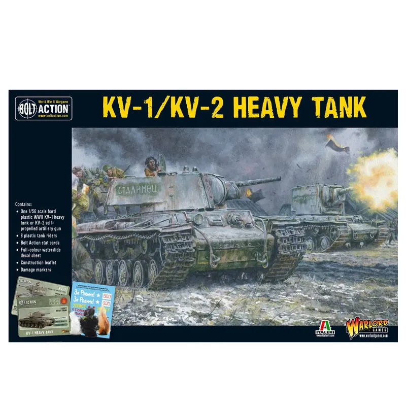 Bolt Action KV-1/2 Heavy Tank