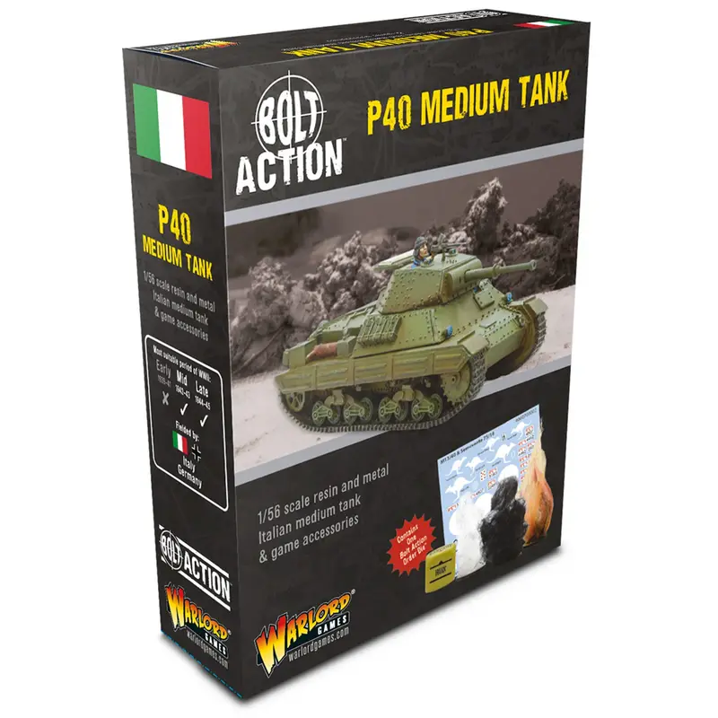 Bolt Action P40 Medium Tank