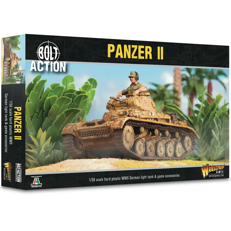 Bolt Action Panzer II German Light Tank