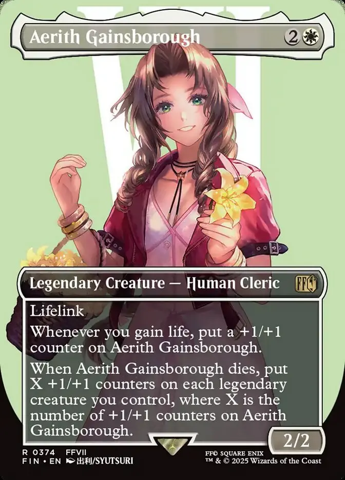 Borderless Aerith Gainsborough Final Fantasy #374