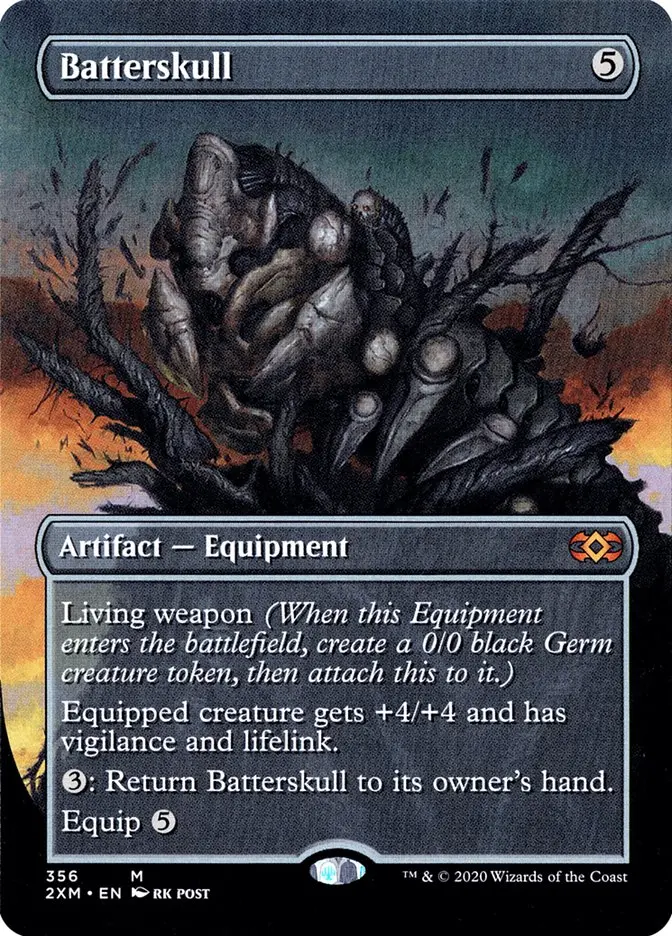 Borderless Batterskull Double Masters #356