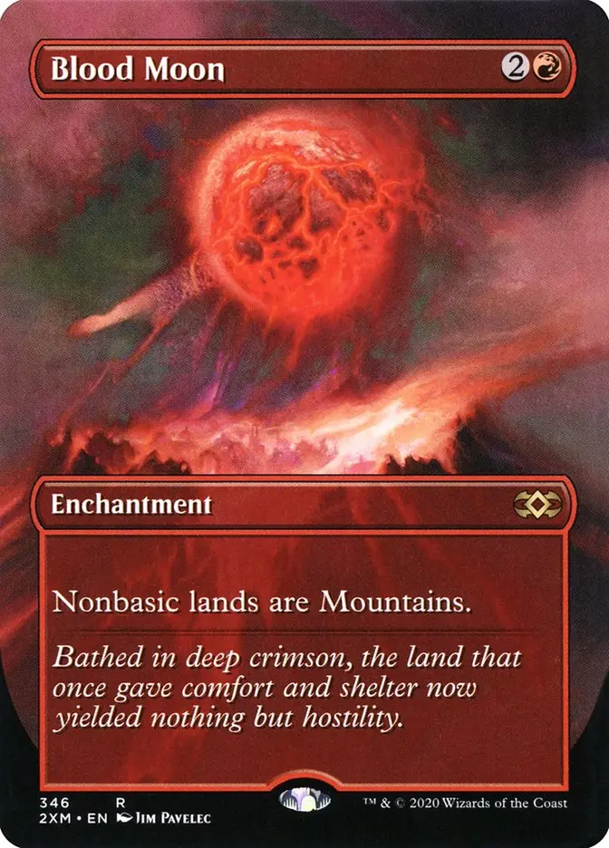 Borderless Blood Moon Double Masters #346