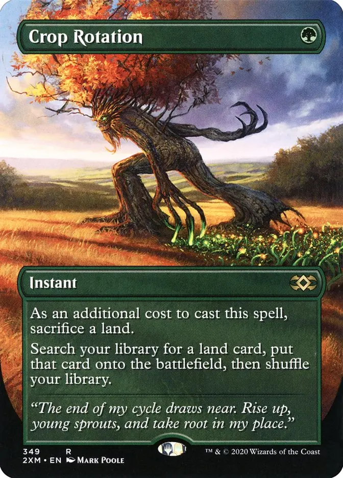Borderless Crop Rotation Double Masters #349