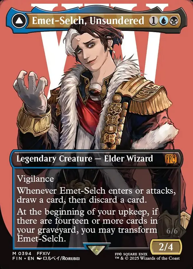 Borderless Emet-Selch, Unsundered // Hades, Sorcerer of Eld Final Fantasy #394