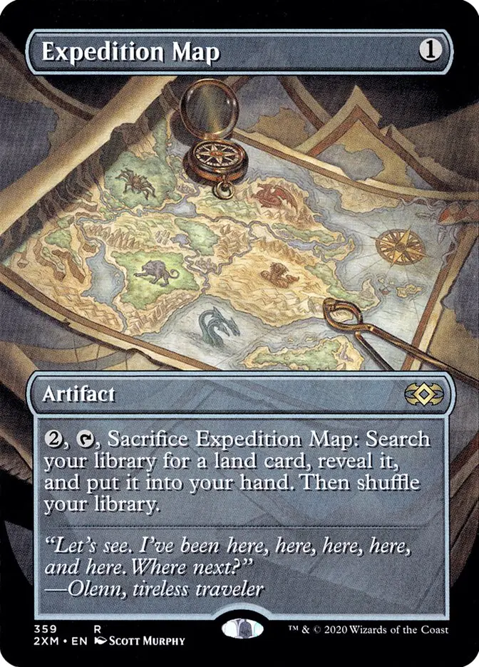 Borderless Expedition Map Double Masters #359