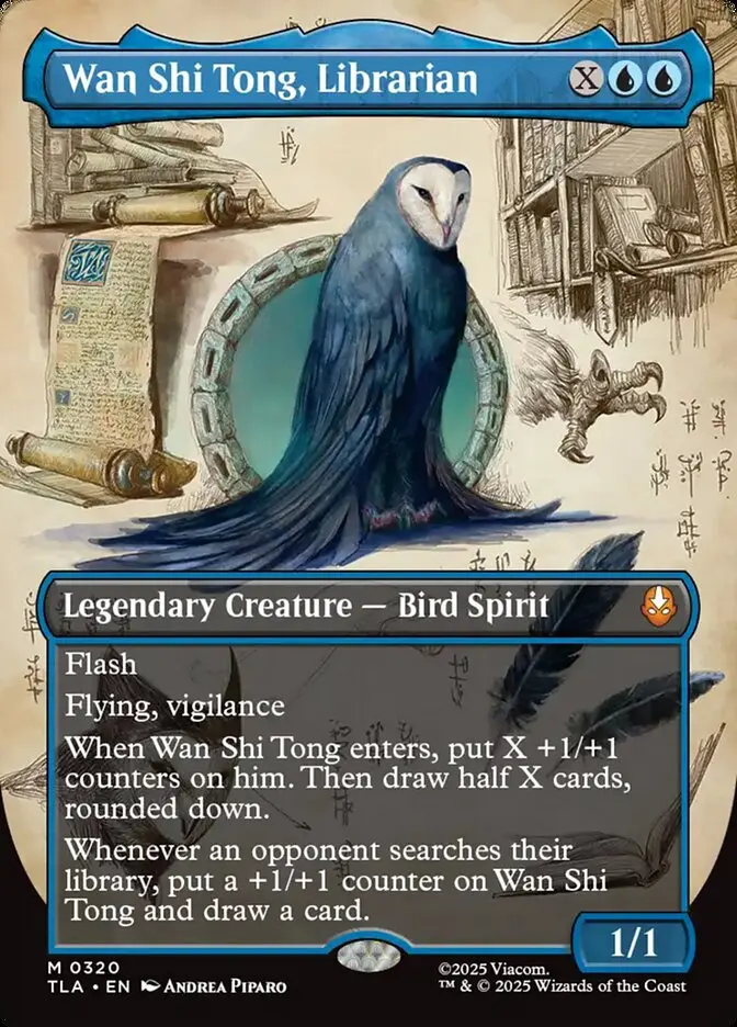 Borderless Field Notes Wan Shi Tong, Librarian Avatar The Last Airbender #320