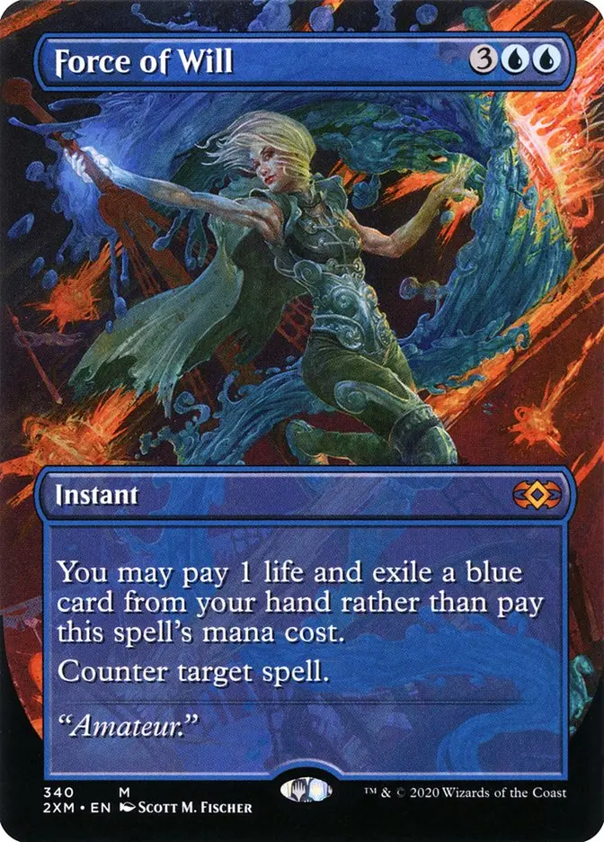 Borderless Force of Will Double Masters #340