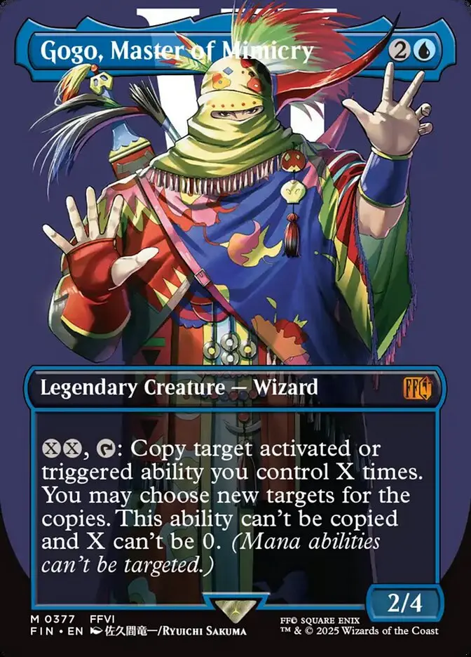 Borderless Gogo, Master of Mimicry Final Fantasy #377