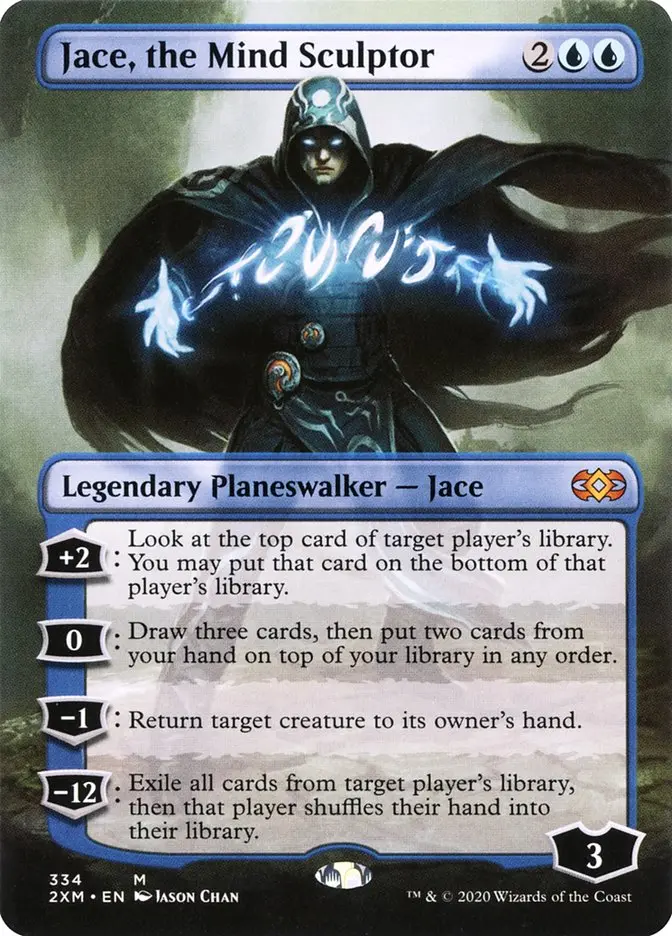 Borderless Jace, the Mind Sculptor Double Masters #334
