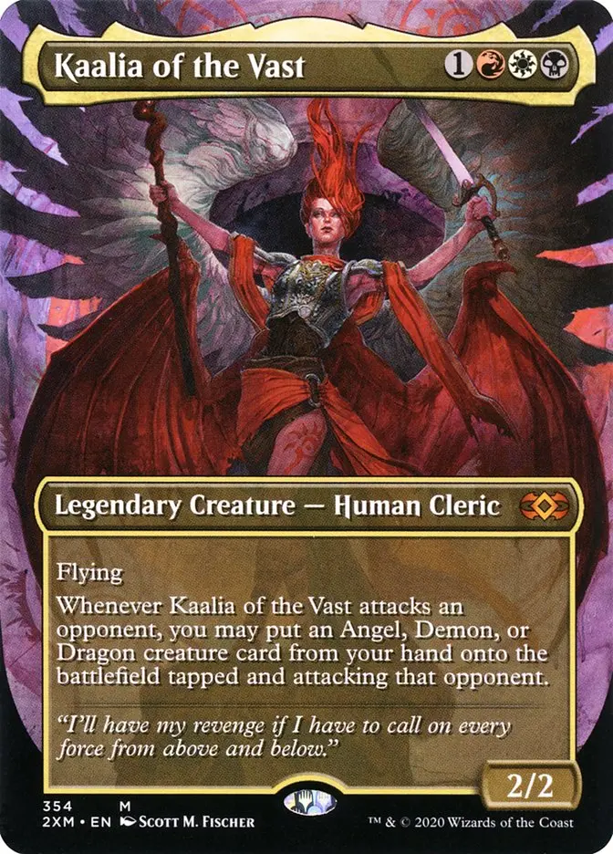 Borderless Kaalia of the Vast Double Masters #354