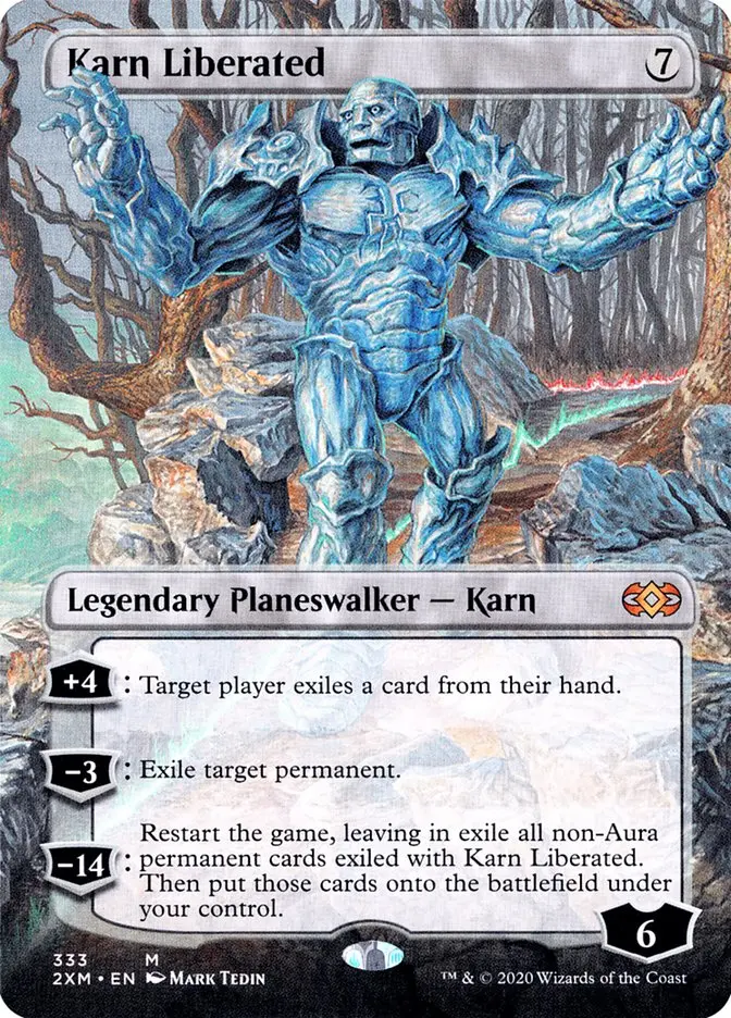 Borderless Karn Liberated Double Masters #333