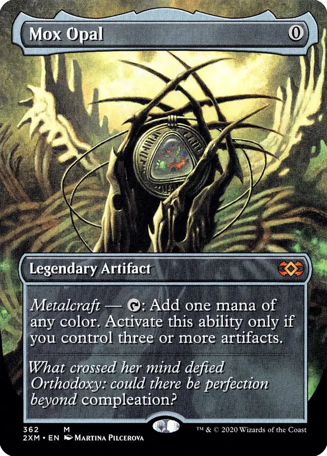 Borderless Mox Opal Double Masters #362