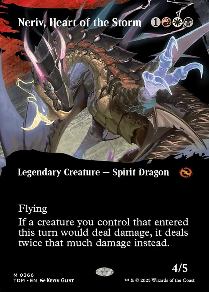 Borderless Neriv, Heart of the Storm Tarkir Dragonstorm #366