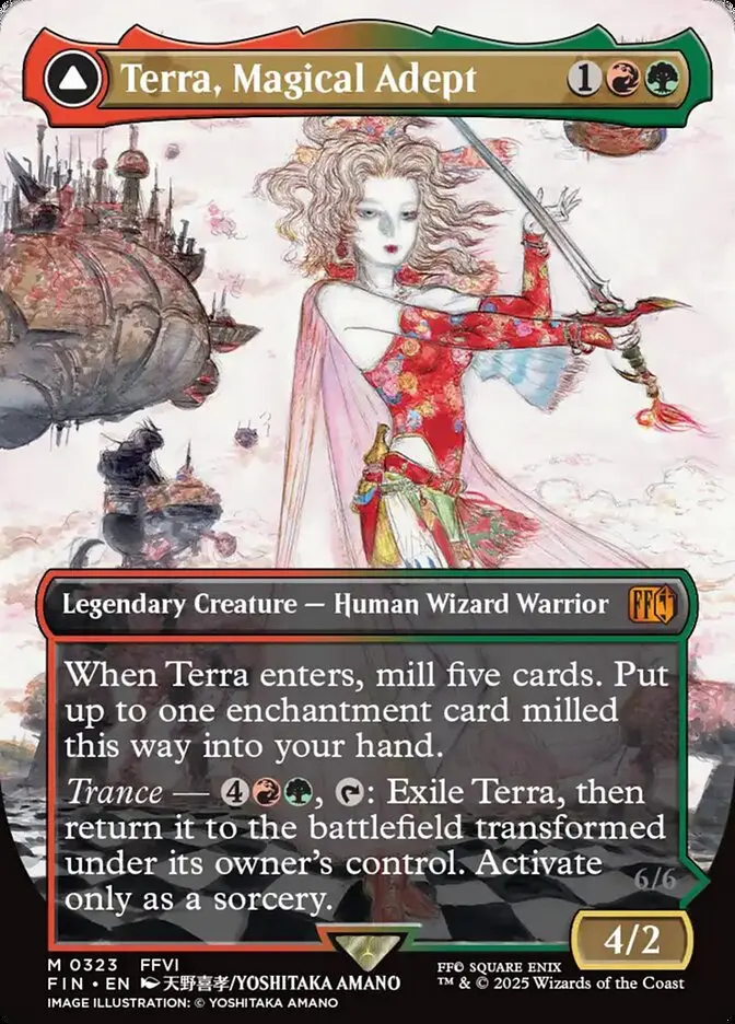 Borderless Terra, Magical Adept // Esper Terra Final Fantasy #323