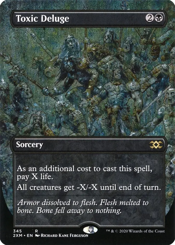 Borderless Toxic Deluge Double Masters #345