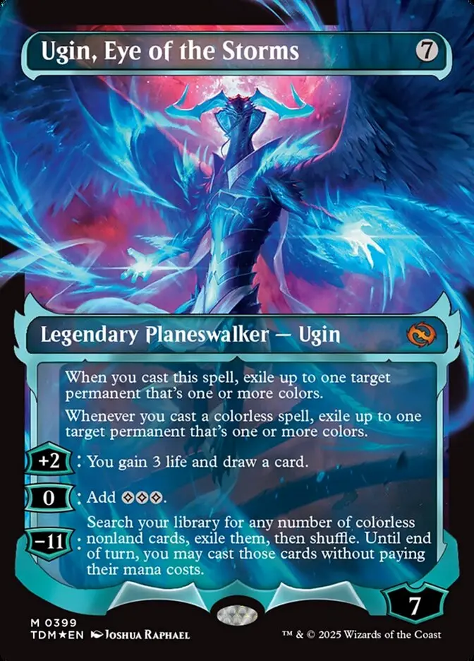 Borderless Ugin, Eye of the Storms Tarkir Dragonstorm #399