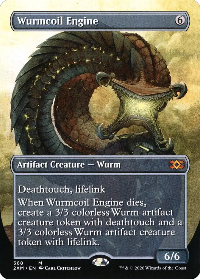 Borderless Wurmcoil Engine Double Masters #368