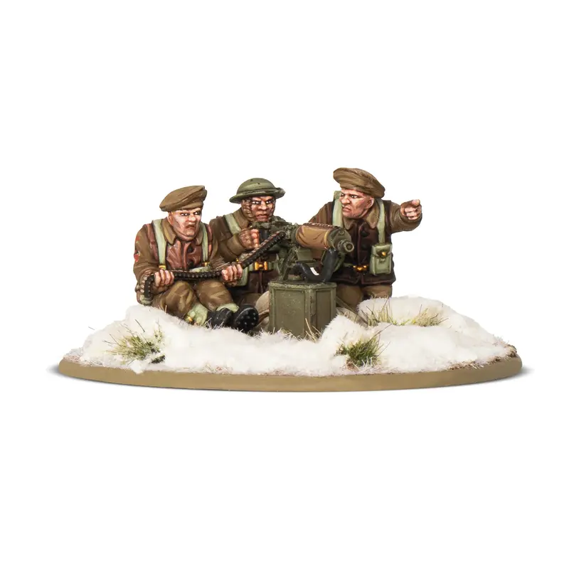 British & Canadian Infantry (Winter) MMG Team (Bolt Action)