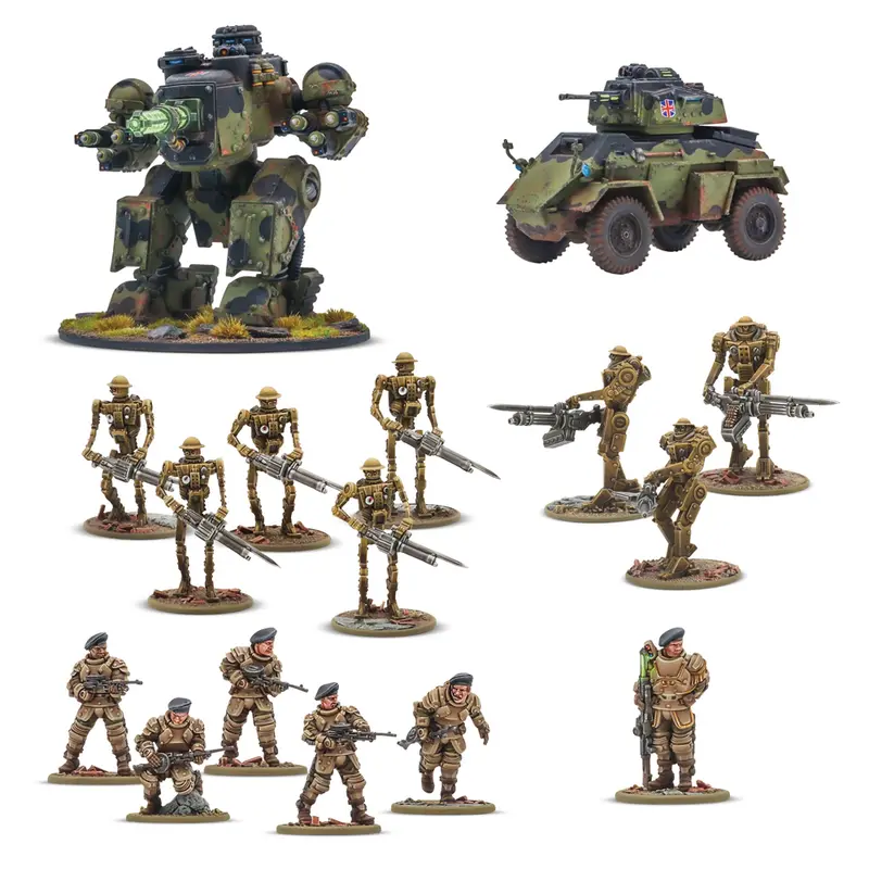 British Commonwealth Starter Army - Konflikt '47