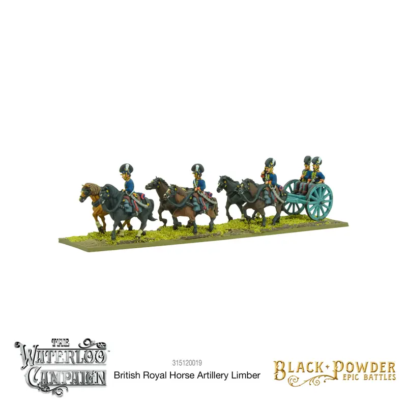 British Royal Horse Artillery Limber - Epic Battles Waterloo