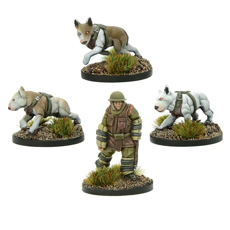 British War Dog Squad 2 - Blister