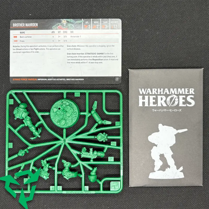 Brother Nahrden Preloved Dark Angel On Sprue