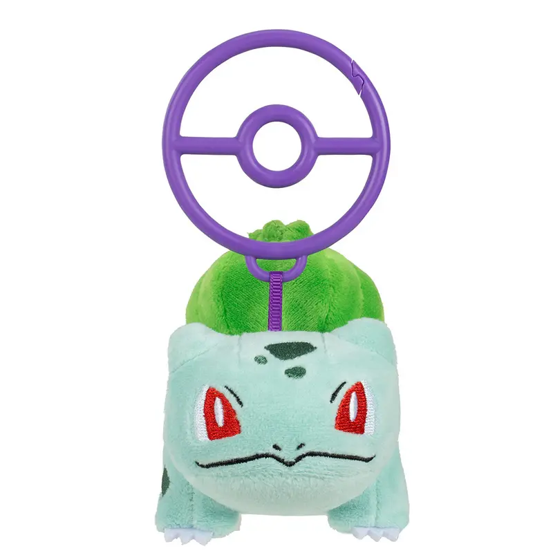 Bulbasaur Clip-On Pokémon Plushie
