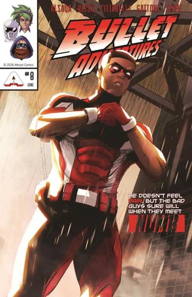 Bullet Adventures #8 Cover A Marcus Jimenez