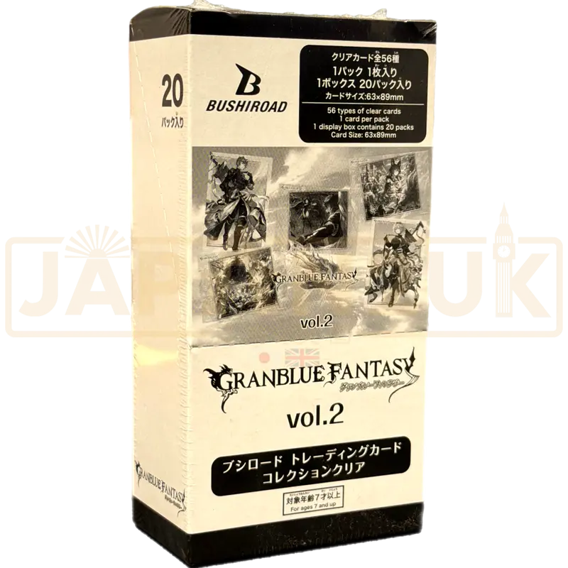 Bushiroad Clear Granblue Fantasy Vol. 2 Japanese Booster Box