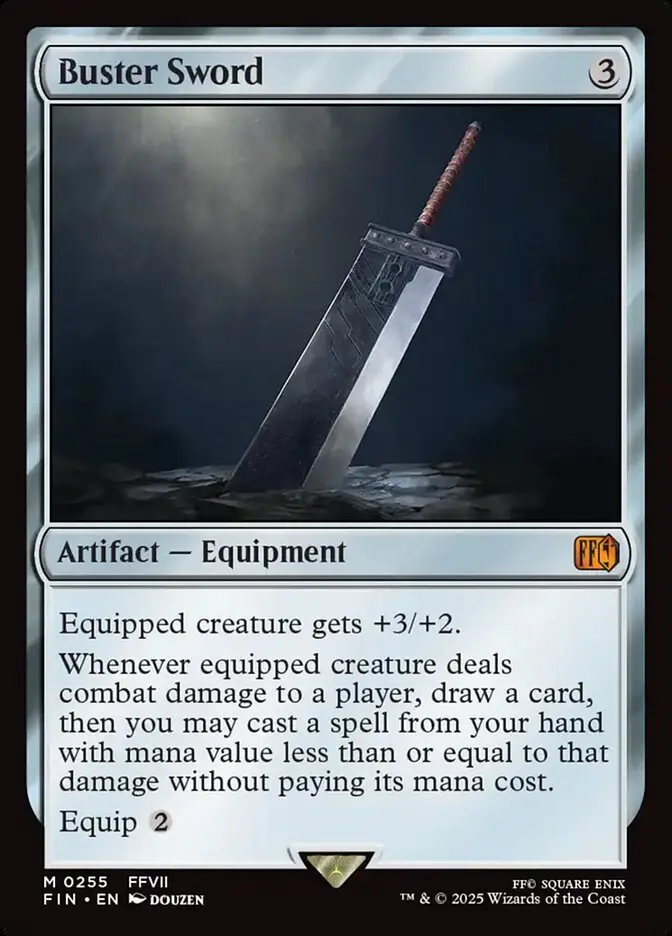 Buster Sword Final Fantasy #255