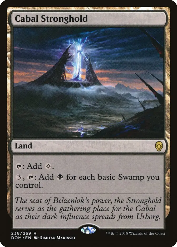 Cabal Stronghold Dominaria #238