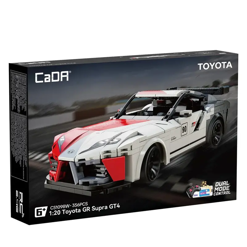 CaDA Toyota GR Supra GT4 Racing Car - Brick Model Kit