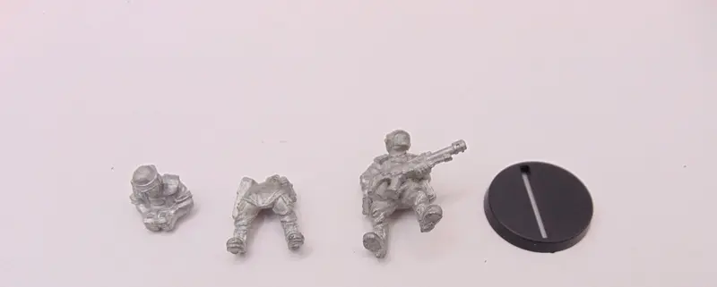 Cadian Shock Troopers Heavy Bolter Crew