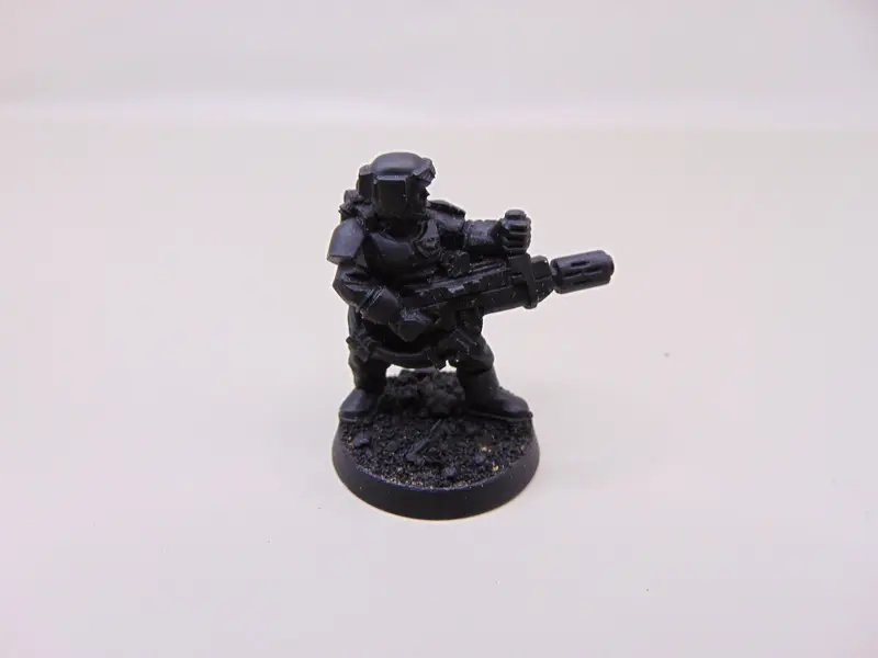 Cadian with Melta Gun