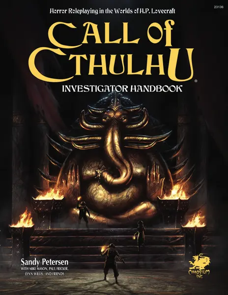 Call of Cthulhu RPG 7th Ed