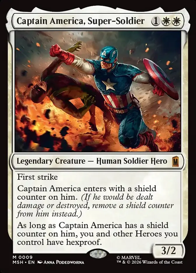 Captain America, Super-Soldier Marvel Super Heroes #009