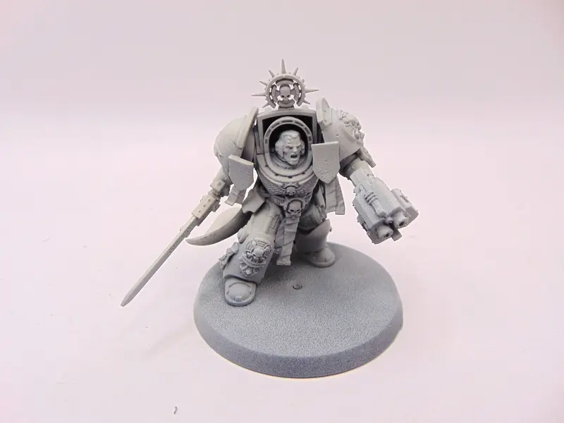 Captain in Terminator Armour